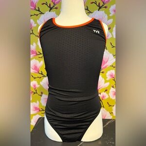 TYR Black and Orange Swimsuit